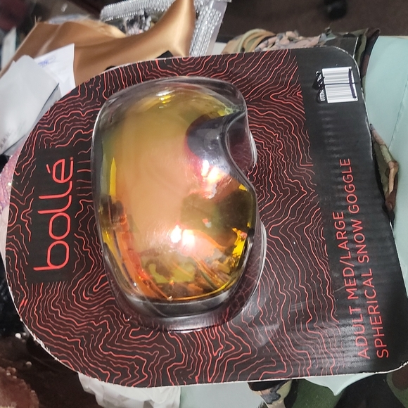 Unisex NEW IN Box Bolle Adult Spherical ski Snow Goggle - Picture 7 of 7